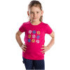 Bettymode Detské tričko s krátkym rukávom SEDMIKRÁSKA AMARANT, 122 Bettymode Detské tričko s krátkym rukávom SEDMIKRÁSKA AMARANT, 122