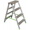 Schodíky hliníkové obojstranné - 3 stupne, 56 cm, nosnosť 120 kg, VASKO Schodíky hliníkové obojstranné - 3 stupne, 56 cm, nosnosť 120 kg, VASKO