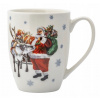 Altom Design Vianočný hrnček Sobí sprievod – Mikuláš so sobom a vianočnými darčekmi 400 ml Altom Design Vianočný hrnček Sobí sprievod – Mikuláš so sobom a vianočnými darčekmi 400 ml