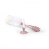 BABYONO Kefa na fľaše a cumlíky s prísavkou Pink BABYONO Kefa na fľaše a cumlíky s prísavkou Pink