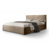 Wilsondo Čalúnená manželská posteľ s úložným priestorom Morenzo Slim 140x200 - orechová Wilsondo Čalúnená manželská posteľ s úložným priestorom Morenzo Slim 140x200 - orechová