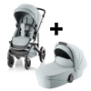 BRITAX Sada kočíka Smile 5Z + hlboká vanička Style, Harbor Blue BRITAX Sada kočíka Smile 5Z + hlboká vanička Style, Harbor Blue