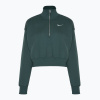 Dámska mikina Nike Sportswear Phoenix Fleece 1/2 Zip Cropped vintage green/sail Dámska mikina Nike Sportswear Phoenix Fleece 1/2 Zip Cropped vintage green/sail