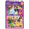 Educa Disney Princess od 4 rokov 2 x 48 dielov Educa Disney Princess od 4 rokov 2 x 48 dielov