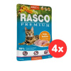 Kapsička RASCO Premium Cat Pouch Adult, Turkey, Buckthorn 4x85g Kapsička RASCO Premium Cat Pouch Adult, Turkey, Buckthorn 4x85g