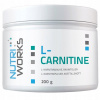 Lipotropné spaľovače tukov prášok NutriWorks L-Carnitine 200g prírodná príchuť 200 g Lipotropné spaľovače tukov prášok NutriWorks L-Carnitine 200g prírodná príchuť 200 g