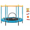 Dětská trampolína SEDCO 122 cm s ochrannou sítí a míčky, Modrá Dětská trampolína SEDCO 122 cm s ochrannou sítí a míčky, Modrá