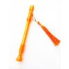 Pero v tvare zobcovej flauty - oranžová farba Pero v tvare zobcovej flauty - oranžová farba