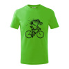 Gravel Bike - kostra - Tričko detské bavlnené - 104-110cm / 3-4 roky ( Apple Green ) Gravel Bike - kostra - Tričko detské bavlnené - 104-110cm / 3-4 roky ( Apple Green )