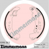 Sada brzdových čeľustí ZIMMERMANN 10990.158.3 Sada brzdových čeľustí ZIMMERMANN 10990.158.3