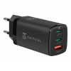 AppleMix Nabíjačka / napájací adaptér TACTICAL Flashbang - USB-A + 2x USB-C - 65W - GaN - čierna AppleMix Nabíjačka / napájací adaptér TACTICAL Flashbang - USB-A + 2x USB-C - 65W - GaN - čierna