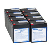 Baterie Avacom RBC43 bateriový kit pro renovaci (pouze akumulátory, 8ks) - neoriginální Baterie Avacom RBC43 bateriový kit pro renovaci (pouze akumulátory, 8ks) - neoriginální