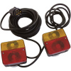 HP Autozubehör sada osvetlenie prívesu 7-pólové blinker, brzdové svetlo, obrysové svetlá vzadu 12 V čierna vr. nosiče osvetlenie, vr. magnetického držiaka; 25522 HP Autozubehör sada osvetlenie prívesu 7-pólové blinker, brzdové svetlo, obrysové svetlá vzadu 12 V čierna vr. nosiče osvetlenie, vr. magnetického držiaka; 25522