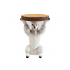 Lama Animal príručný stolík biely Ø32 cm Lama Animal príručný stolík biely Ø32 cm