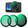 K&F Sada filtrů 3v1 Pl + Nd2-32 + černý difuzér 1/4 pro DJI Osmo Action 3 4 5 Pro / Sku.2360 K&F Sada filtrů 3v1 Pl + Nd2-32 + černý difuzér 1/4 pro DJI Osmo Action 3 4 5 Pro / Sku.2360