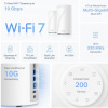 TP-Link WiFi router Deco BE85(2-pack) BE19000, WiFi 7, 1x 10GLAN, 2x 2.5GLAN, 1x 10GLAN/SFP+, USB, 2,4/5/6GHz TP-Link WiFi router Deco BE85(2-pack) BE19000, WiFi 7, 1x 10GLAN, 2x 2.5GLAN, 1x 10GLAN/SFP+, USB, 2,4/5/6GHz