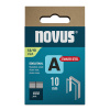 NOVUS tenké drôtené sponky typ A, 53 F/10 mm, Super Hard, nehrdzavejúca oceľ, 800 ks NOVUS tenké drôtené sponky typ A, 53 F/10 mm, Super Hard, nehrdzavejúca oceľ, 800 ks