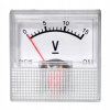 ANALÓGOVÝ VOLTMETER 15V, ŠTVORCOVÝ MINI MERAČ ANALÓGOVÝ VOLTMETER 15V, ŠTVORCOVÝ MINI MERAČ