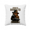 Bobrito Bandito Zombie - Italian Brainrot - bobor bandita - vankúš s potlačou - Tričkový | Biela Bobrito Bandito Zombie - Italian Brainrot - bobor bandita - vankúš s potlačou - Tričkový | Biela