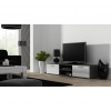 Cama Meble Tv stolík SOHO 180 S3, sivý mat/biely lesk Cama Meble Tv stolík SOHO 180 S3, sivý mat/biely lesk