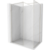Mexen Kioto-F sprchová stena Walk-in s rámom 135 x 120 cm, transparentná 8 mm, brúsený nikel - 800-135-202-04-97-120 Mexen Kioto-F sprchová stena Walk-in s rámom 135 x 120 cm, transparentná 8 mm, brúsený nikel - 800-135-202-04-97-120