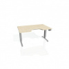 Pracovný stôl Motion Ergo, PO, 3S, 160x61-128x90 cm, agát/sivá Pracovný stôl Motion Ergo, PO, 3S, 160x61-128x90 cm, agát/sivá