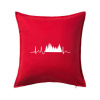 EKG les - Vankúš 50x50 - 50x50 - Vrátane výplne ( Červená ) EKG les - Vankúš 50x50 - 50x50 - Vrátane výplne ( Červená )