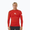 Pánske plavecké tričko s dlhým rukávom Rip Curl Waves Upf Perf lava red Pánske plavecké tričko s dlhým rukávom Rip Curl Waves Upf Perf lava red