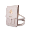 Guess PU 4G Metal Logo Phone Bag Pink Guess PU 4G Metal Logo Phone Bag Pink
