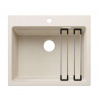 Blanco Etagon 6 Silgranitový drez, 60x51 cm, s príslušenstvom, jemná biela 527748 Blanco Etagon 6 Silgranitový drez, 60x51 cm, s príslušenstvom, jemná biela 527748
