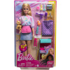 Mattel Barbie kaderníčka a kaderník so psom HNK95 Mattel Barbie kaderníčka a kaderník so psom HNK95