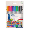 Fixky, sada, 1-3 mm, obojstranné, vyprateľné, STAEDTLER Fixky, sada, 1-3 mm, obojstranné, vyprateľné, STAEDTLER