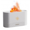 Aróma difúzer s LED plameňom, biely (Vytvára príjemnú atmosféru s efektom plameňa a upokojujúcou vôňou esenciálnych olejov . Ideálny na relaxáciu a oddych ) Aróma difúzer s LED plameňom, biely (Vytvára príjemnú atmosféru s efektom plameňa a upokojujúcou vôňou esenciálnych olejov . Ideálny na relaxáciu a oddych )