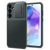 Spigen Optik Armor Samsung Galaxy A55 nárazuvzdorné puzdro s ochranou fotoaparátu, zelené Spigen Optik Armor Samsung Galaxy A55 nárazuvzdorné puzdro s ochranou fotoaparátu, zelené