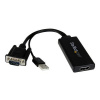 STARTECH VGA to HDMI Adapter w/USB Power+Audio, STARTECH VGA to HDMI Adapter w/USB Power+Audio - VG VGA2HDU STARTECH VGA to HDMI Adapter w/USB Power+Audio, STARTECH VGA to HDMI Adapter w/USB Power+Audio - VG VGA2HDU