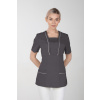 Dámska farebná zdravotnícka blúzka M-054, tmavo sivá (Zdravotnícke oblečenie) Dámska farebná zdravotnícka blúzka M-054, tmavo sivá (Zdravotnícke oblečenie)