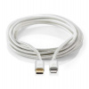 NEDIS PROFIGOLD Lightning/USB 2.0 kabel/ Apple Lightning 8pinový - USB-C zástrčka/ nylon/ stříbrný/ BOX/ 2m (CCTB39650AL20) NEDIS PROFIGOLD Lightning/USB 2.0 kabel/ Apple Lightning 8pinový - USB-C zástrčka/ nylon/ stříbrný/ BOX/ 2m (CCTB39650AL20)