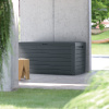 Plastový záhradný box Woodebox Antracit 280 l PROSPERPLAST Plastový záhradný box Woodebox Antracit 280 l PROSPERPLAST
