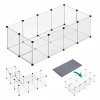 Chovateľská klietka pre králiky Songmics 46 x 143 x 71 cm Chovateľská klietka pre králiky Songmics 46 x 143 x 71 cm