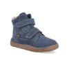 Barefoot detské zimné topánky Froddo - Zeru Tex Furry Denim modré Barefoot detské zimné topánky Froddo - Zeru Tex Furry Denim modré