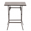 SKLADACÍ TURISTICKÝ STÔL 61,5 x 61,5 x 73 CM HNEDÝ *1008 SKLADACÍ TURISTICKÝ STÔL 61,5 x 61,5 x 73 CM HNEDÝ *1008