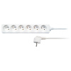 Solight 6 zásuviek 5m biela PP63 Solight 6 zásuviek 5m biela PP63