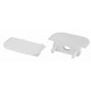Krytka pre profil LED LUMINES Z - biela s otvorom Krytka pre profil LED LUMINES Z - biela s otvorom