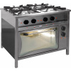 EGAZ Plynový gastronomický sporák 4-hořákový s elektrickou troubou, 900x900x850 mm, 27,6 kW | EGAZ, TG-425/PKE-1 EGAZ Plynový gastronomický sporák 4-hořákový s elektrickou troubou, 900x900x850 mm, 27,6 kW | EGAZ, TG-425/PKE-1