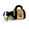 Rappa Plyšový pes Bernský salašnický v přepravce 15 cm ECO-FRIENDLY Rappa Plyšový pes Bernský salašnický v přepravce 15 cm ECO-FRIENDLY