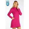 Dámske ružové mikinové šaty Litex 7F110 Dámske ružové mikinové šaty Litex 7F110
