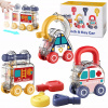 Sada 3 Montessori autíčok s kľúčmi – edukačná hračka pre deti od 18 mesiacov 103B Sada 3 Montessori autíčok s kľúčmi – edukačná hračka pre deti od 18 mesiacov 103B