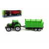 Teddies Traktor s přívěsem plast 28cm asst 2 barvy v krabičce Teddies Traktor s přívěsem plast 28cm asst 2 barvy v krabičce