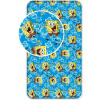 Jerry Fabrics licenčné prestieradlo z bavlny Sponge Bob blue 90x200 Jerry Fabrics licenčné prestieradlo z bavlny Sponge Bob blue 90x200