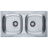 Kuchyňský dřez Alveus Basic 160 Dekor, velká výpusť 1049434 Kuchyňský dřez Alveus Basic 160 Dekor, velká výpusť 1049434